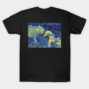 capybara and ducky friends forever T-Shirt